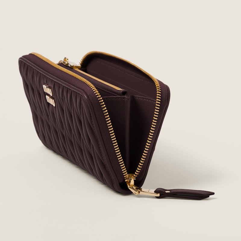 Matelassé 软羊革大号钱夹