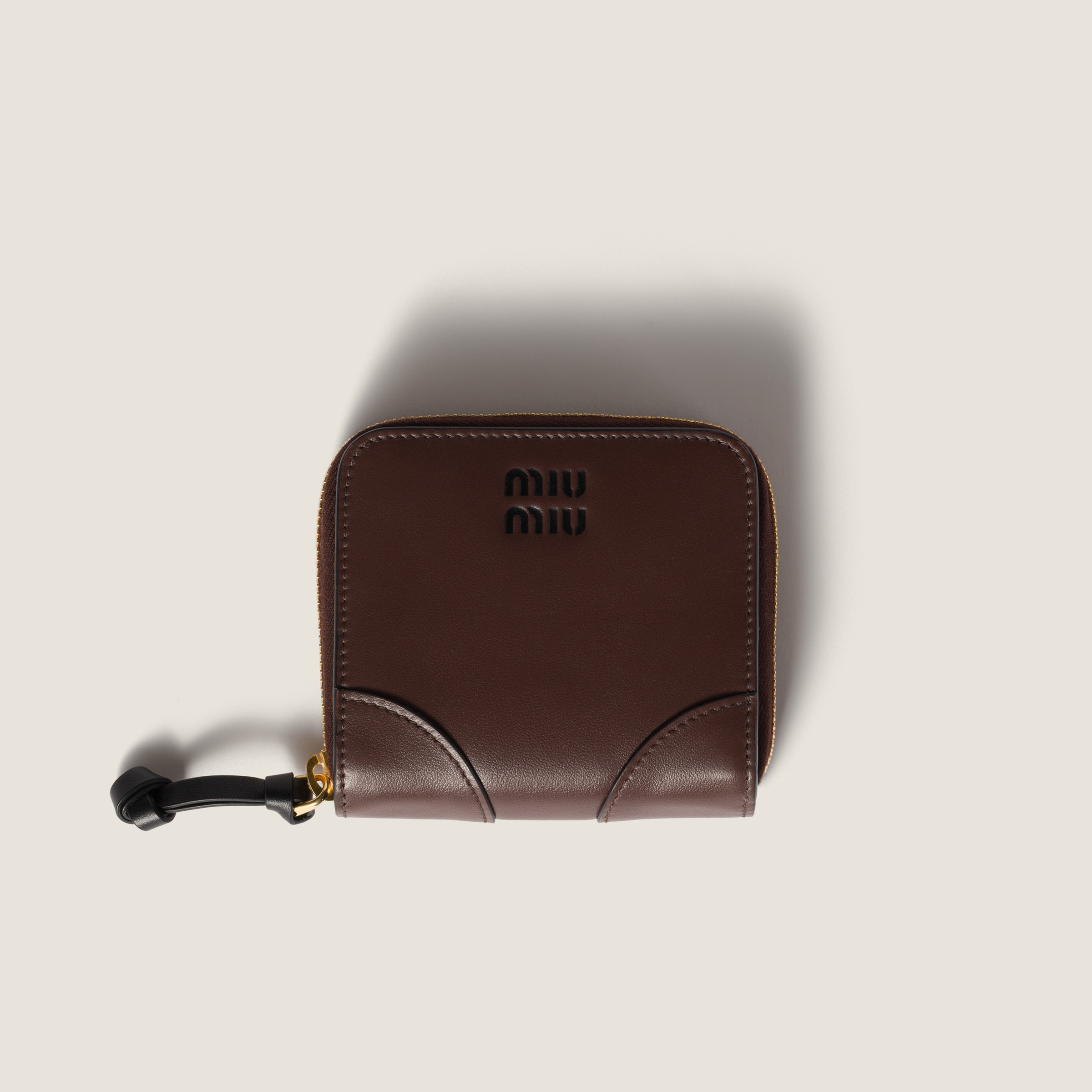 ＊即発可能”＊ MiuMiu MIU MIU ロゴ 財布 ブライアウッド miu ミュウミュウ miumiu 財布 二つ折り財布 5ML522 2FPP