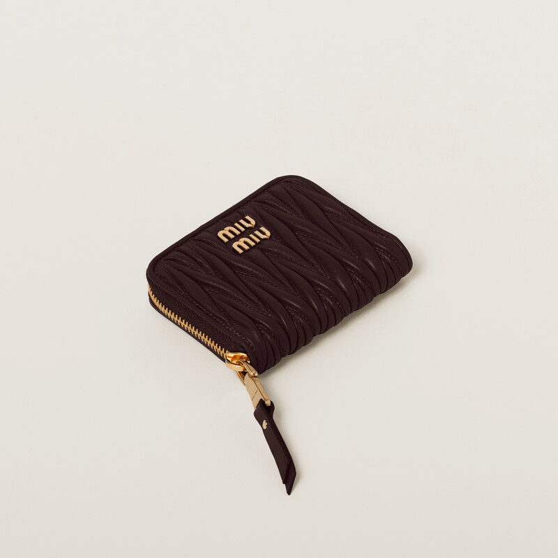 마테라쎄 나파 가죽 동전 지갑