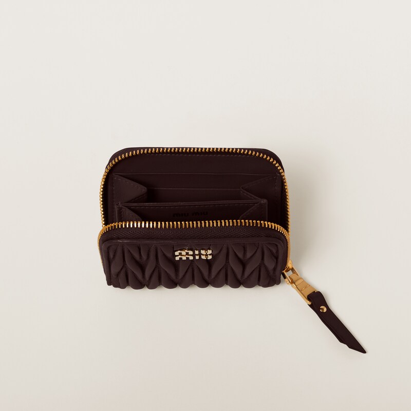 마테라쎄 나파 가죽 동전 지갑