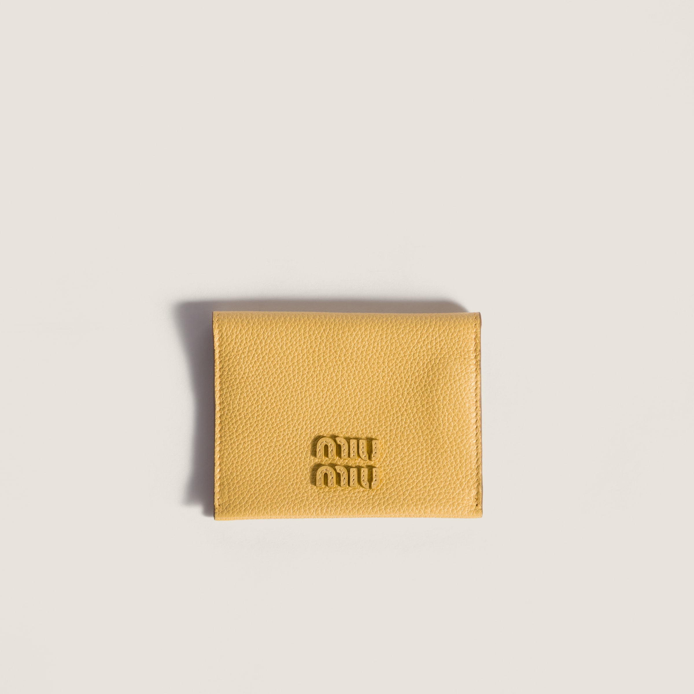 Black Matelassé Nappa Leather Pouch | Miu Miu