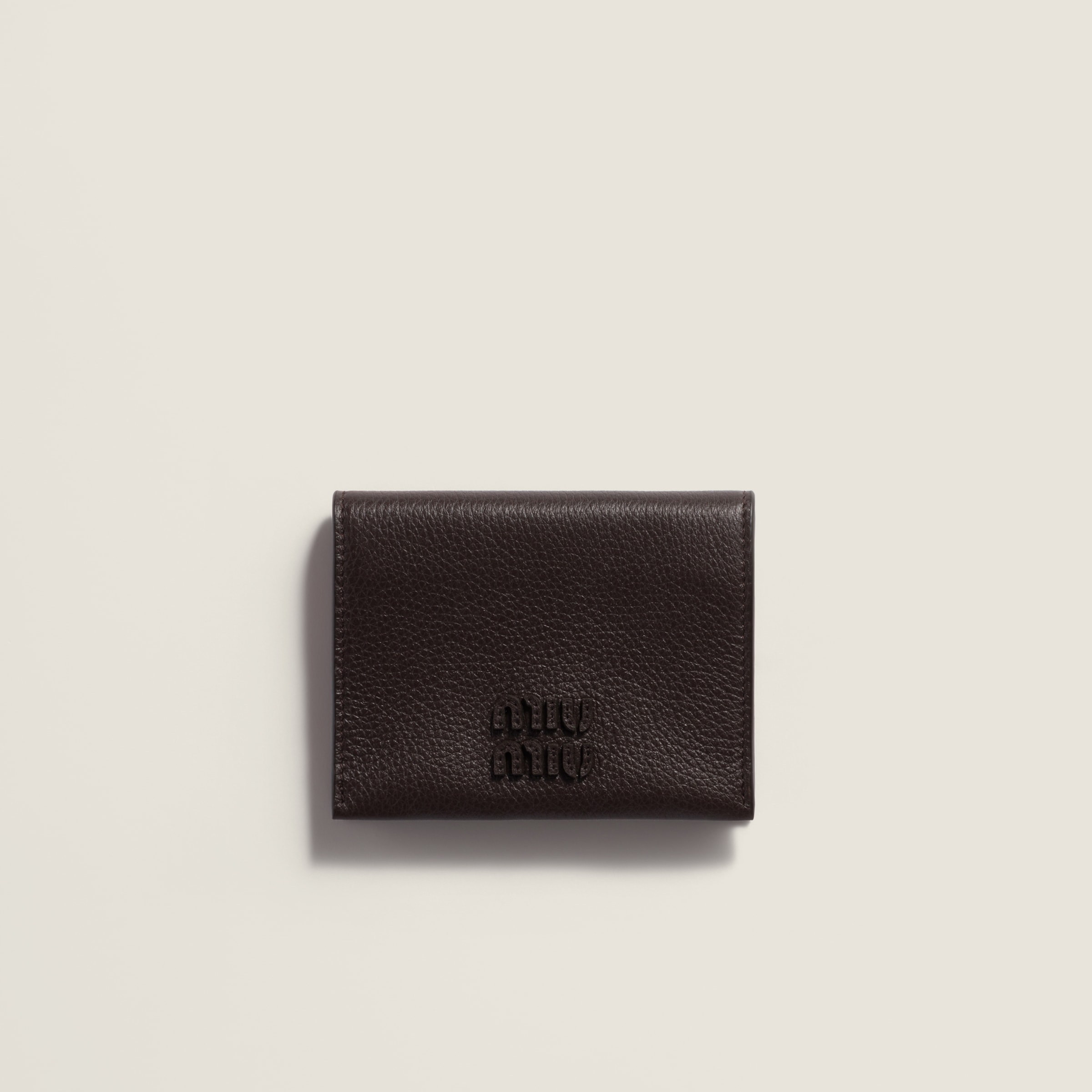 Gem Small Leather Wallet | Miu Miu