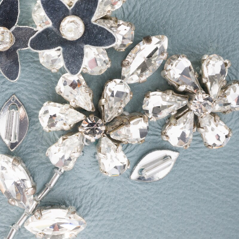 محفظة من جلد نابا بحزام كتف