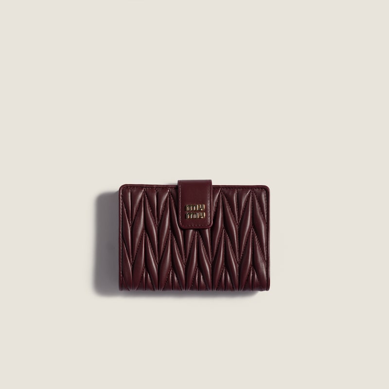 Matelasse Nappa Leather Wallet