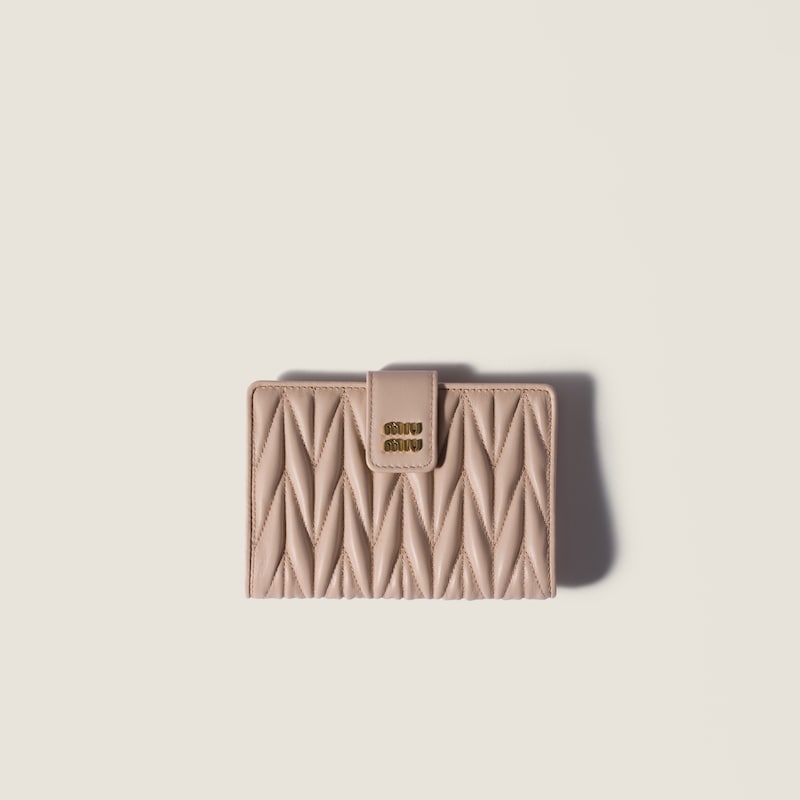 Matelasse Nappa Leather Wallet