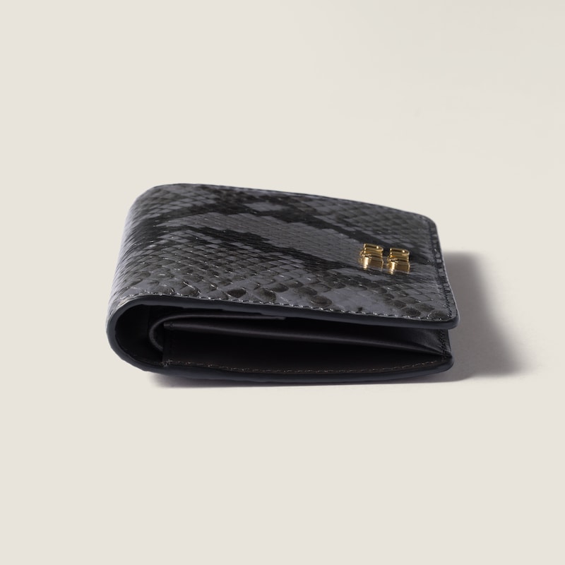 Small Ayers leather wallet