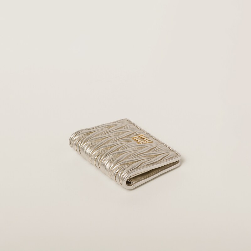 Matelassé 软羊革小号钱夹