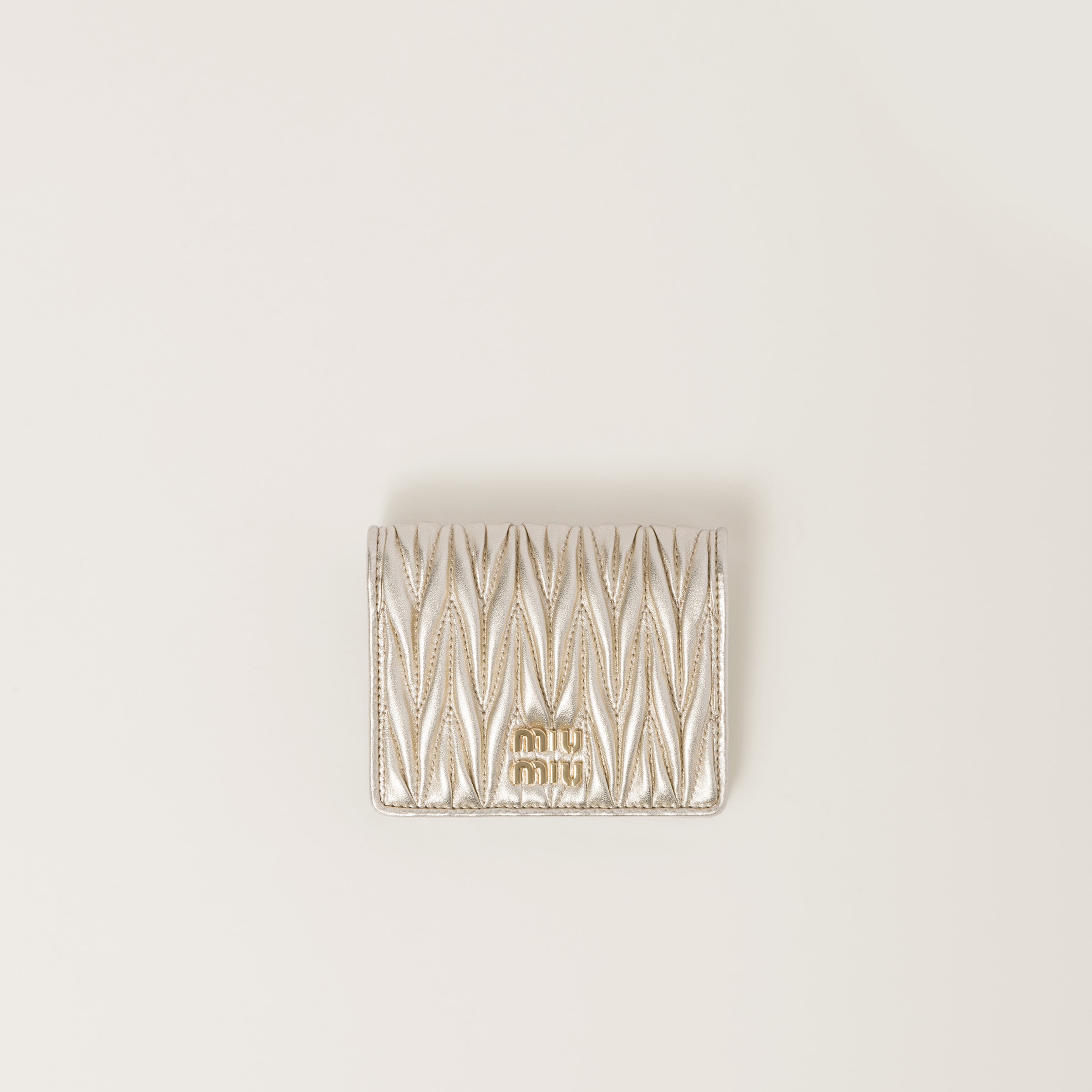 Miu miu wallet matelasse new arrivals