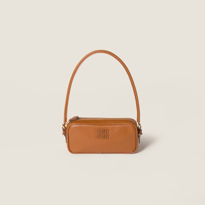 miu miu アイボリー クロコダイル風ポーチ　購入証明付き Pouches For Women | Miu Miu