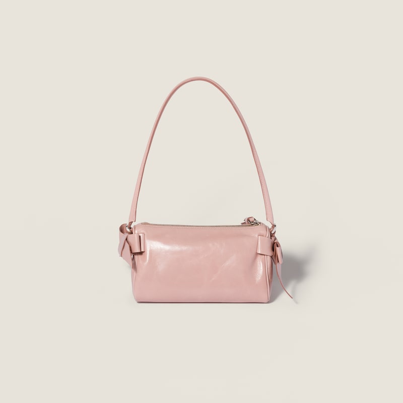 Pouch de piel brillante