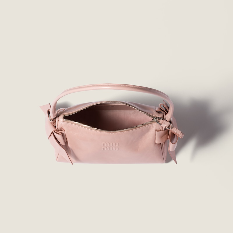 Pouch de piel brillante