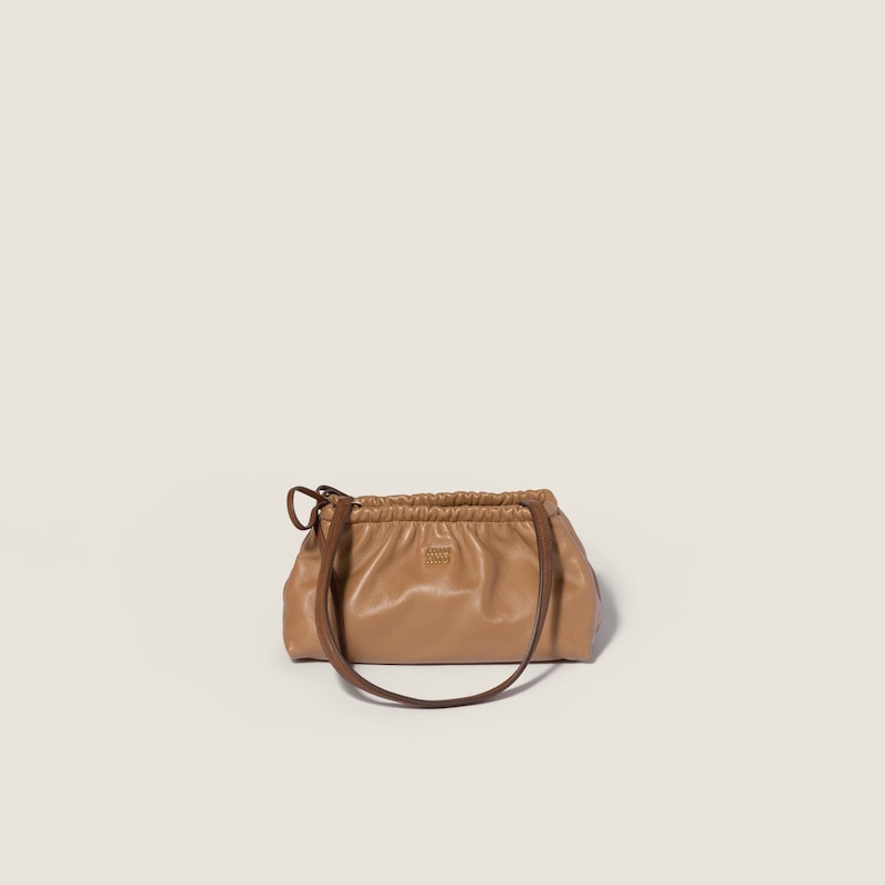 Nappa leather pouch