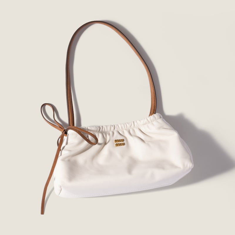 Nappa leather pouch