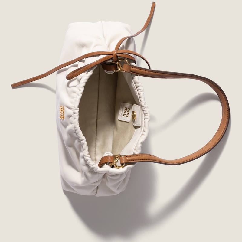 Nappa leather pouch