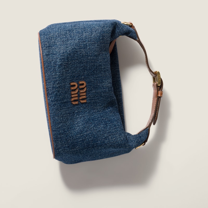 Pochette en denim