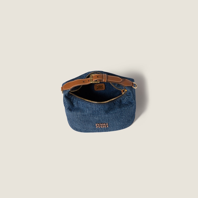 Pochette en denim