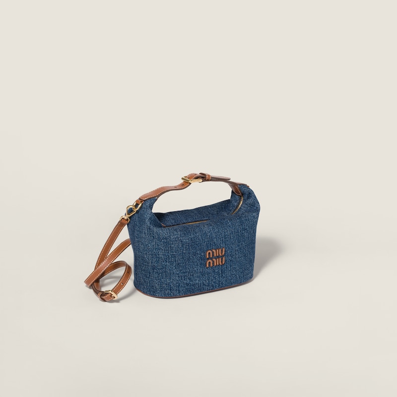 Pochette en denim