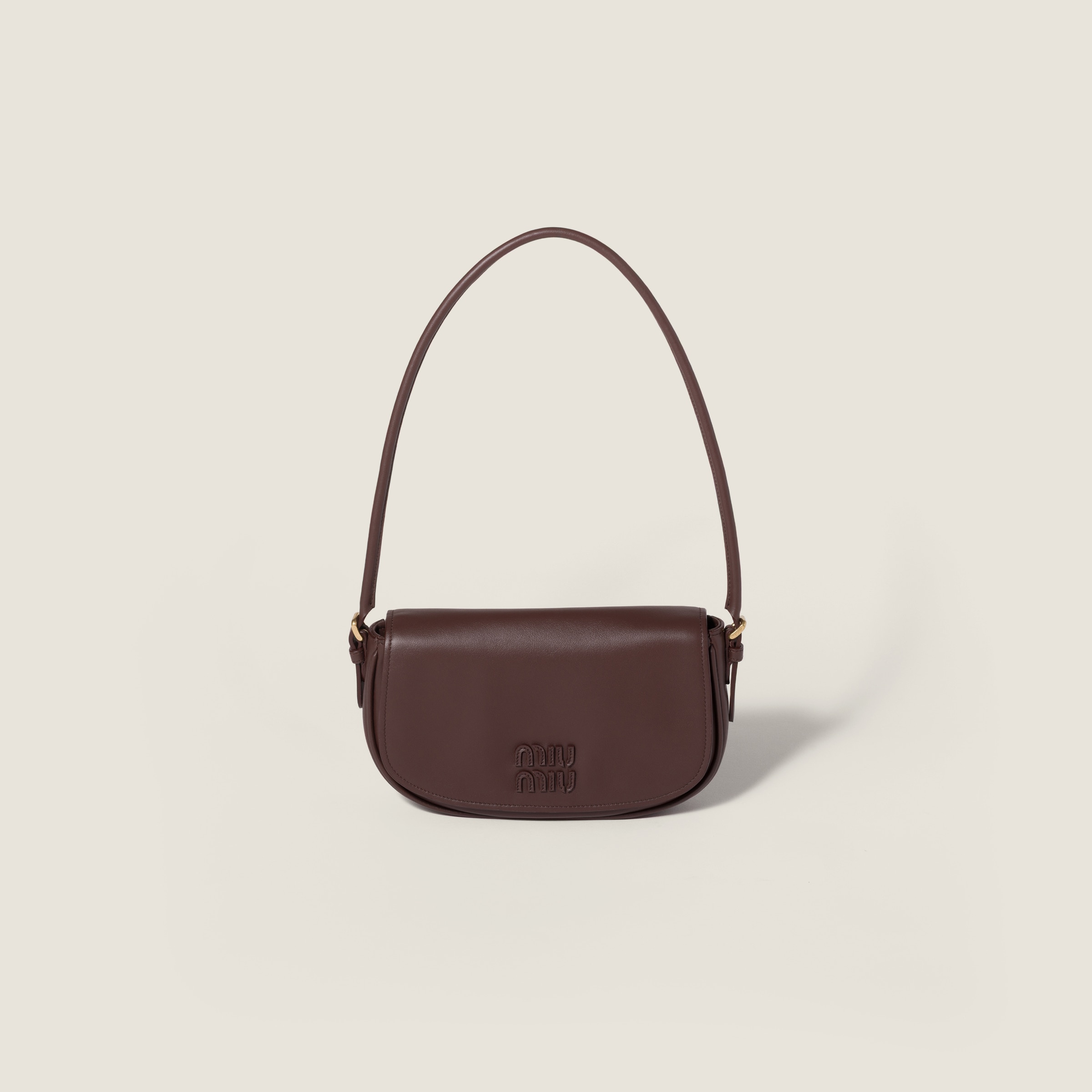 Briarwood Leather Pouch | Miu Miu - Sweden