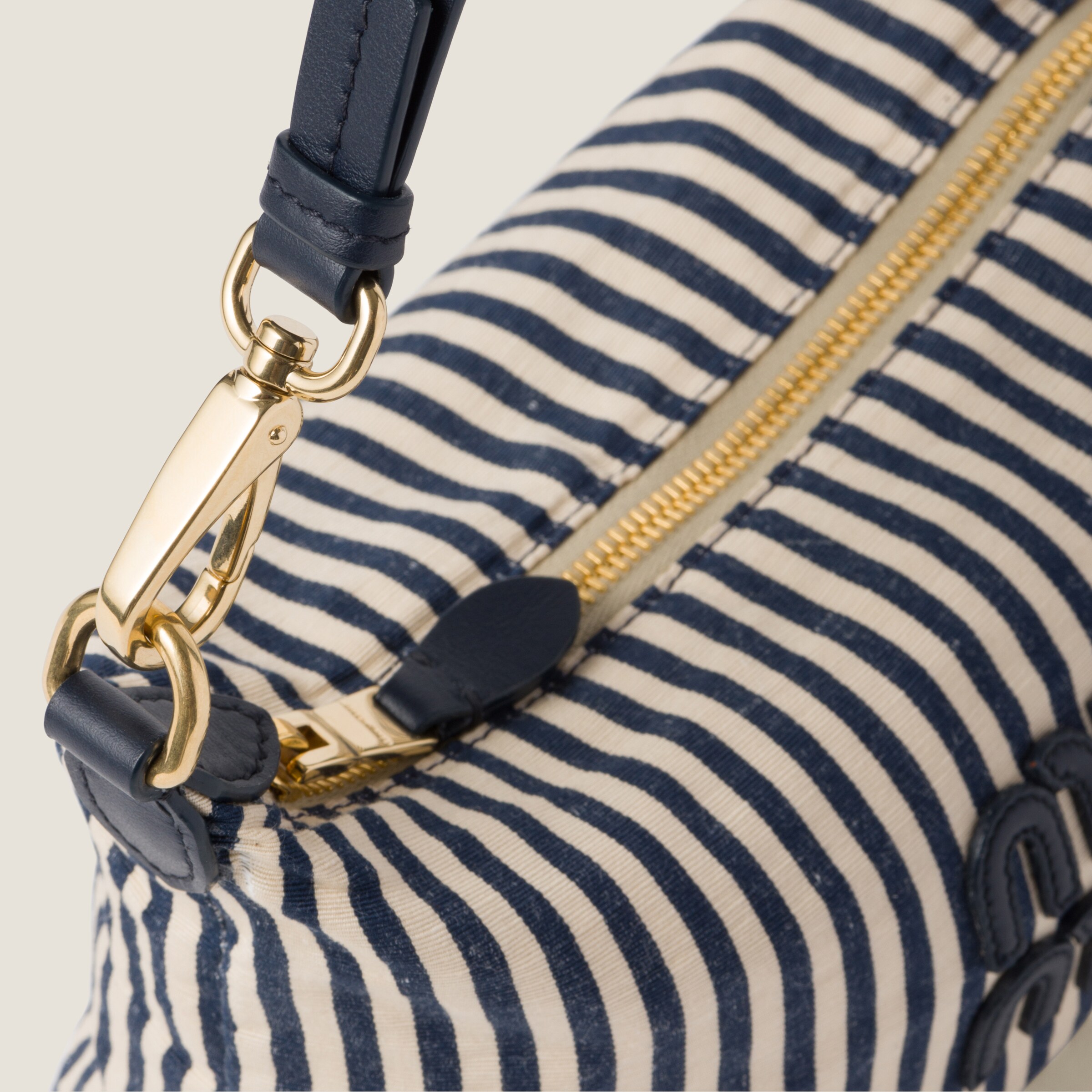 Beige/baltic Blue Miu Spirit Fabric Mini-bag | Miu Miu