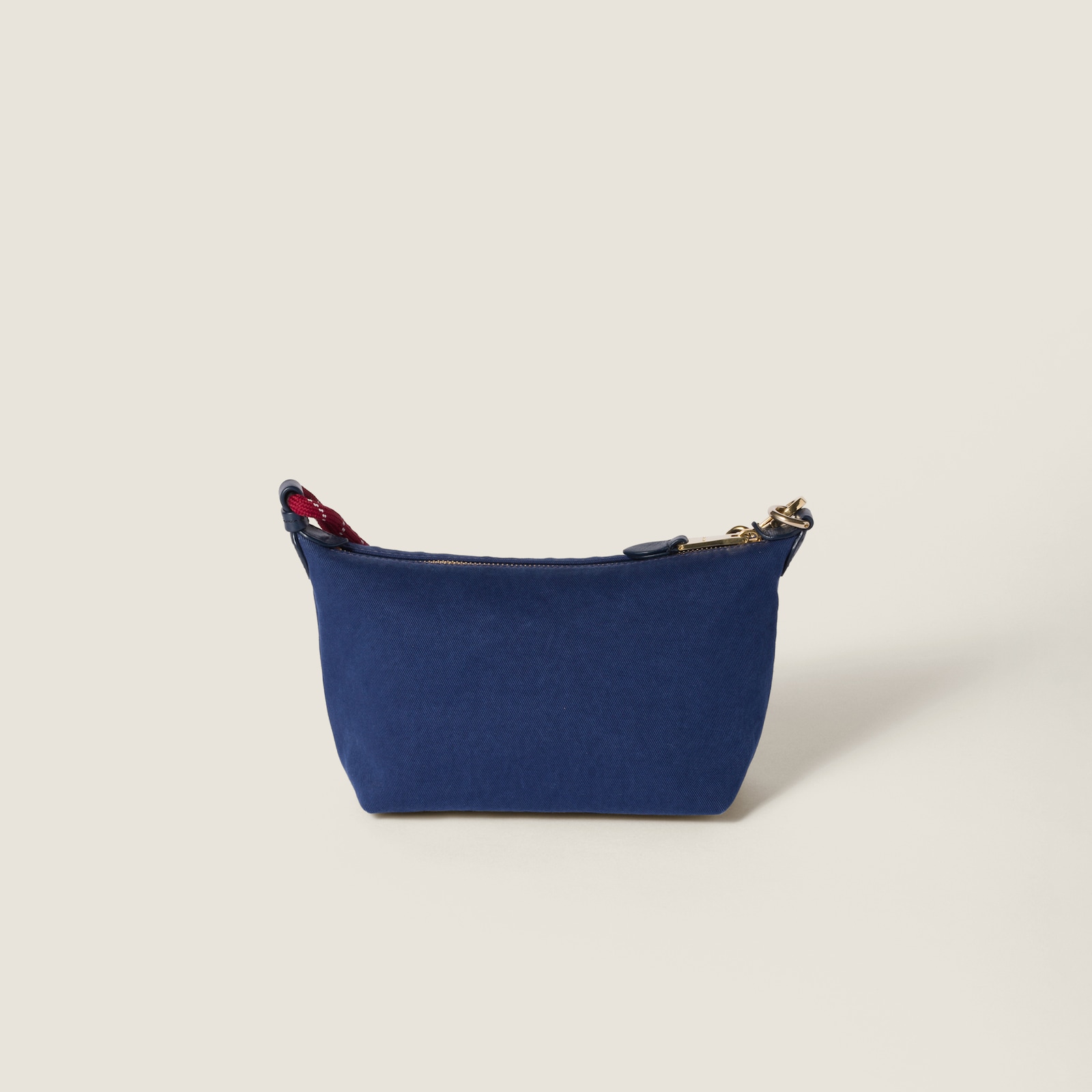 Minibolso Spirit De Gabardina Índigo/amaranto | Miu Miu - España