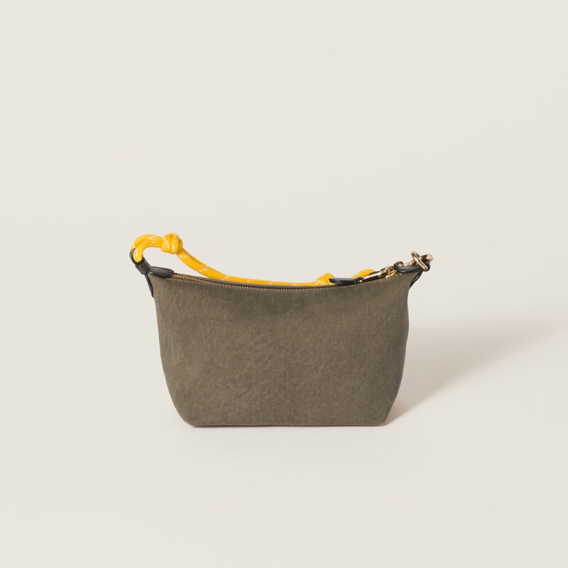 Gabardine pouch