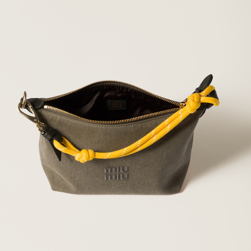 Gabardine pouch