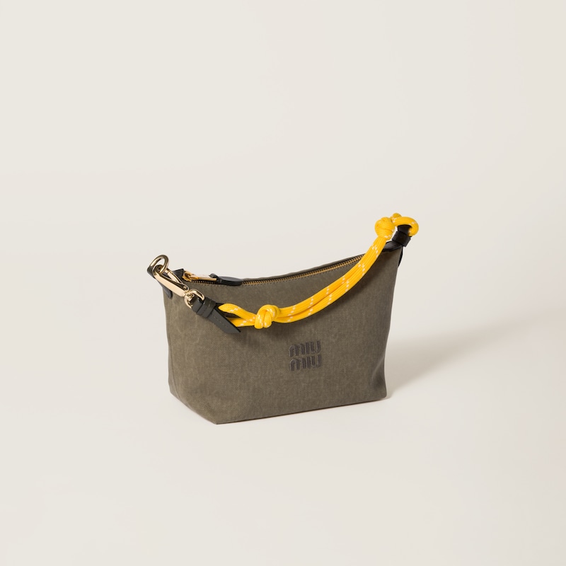 Gabardine pouch