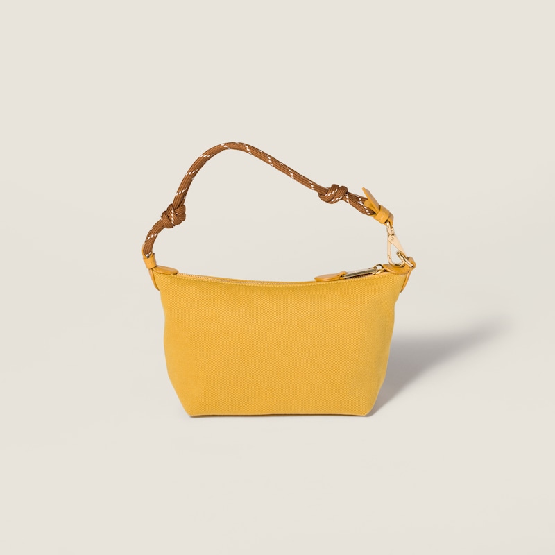 Gabardine pouch