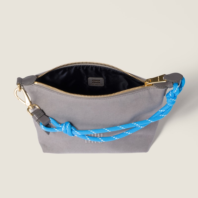 Pochette en gabardine