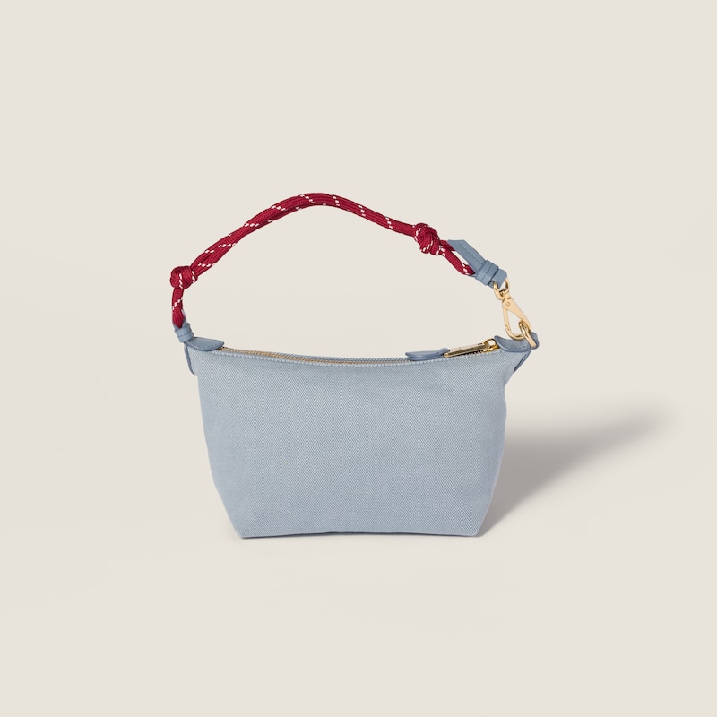 Gabardine pouch