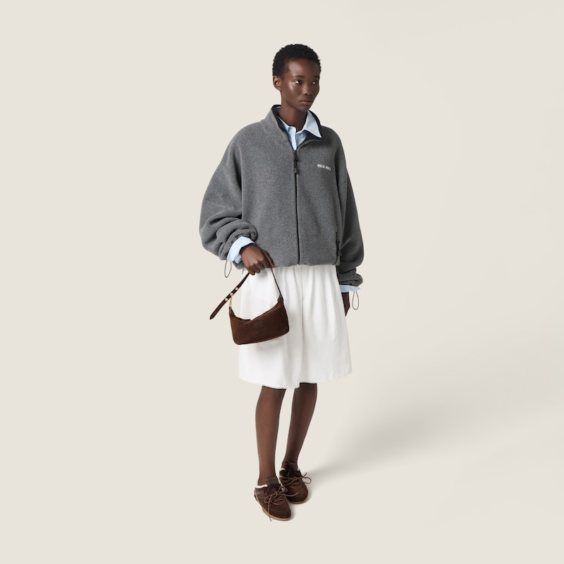 Spirit suede pouch