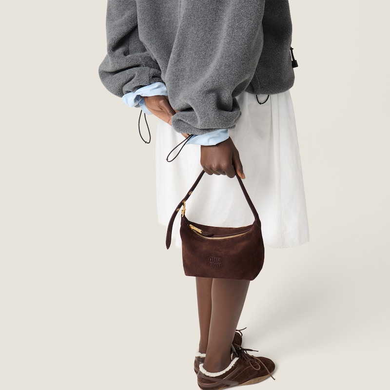 Spirit suede pouch