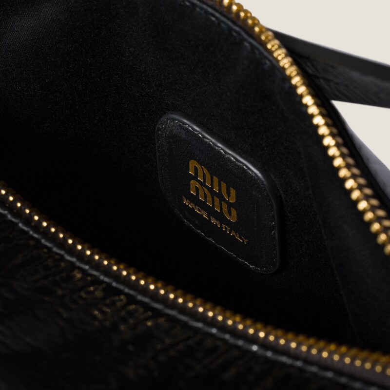 ナプラックパテントレザー ポーチ