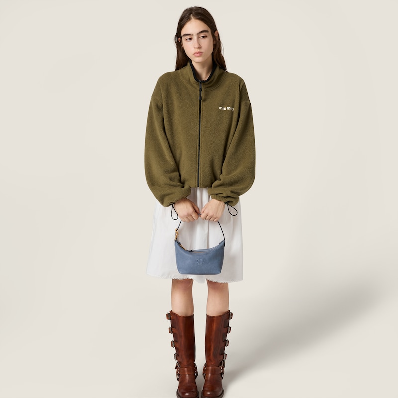 Spirit nappa leather pouch