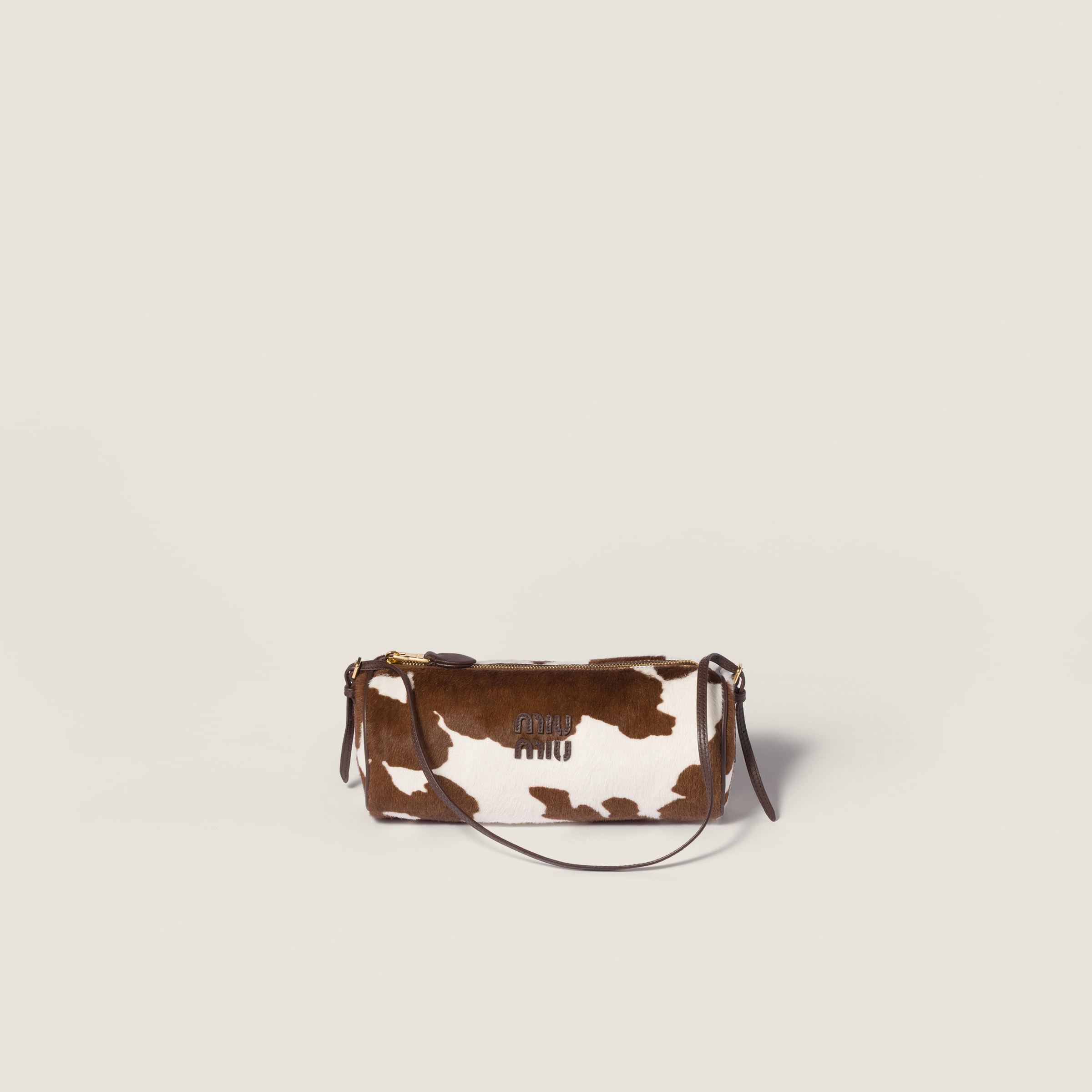 Miu Miu Printed Leather Pouch