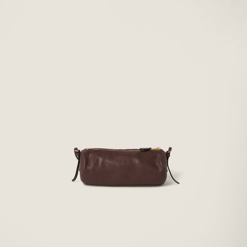 Nappa leather pouch