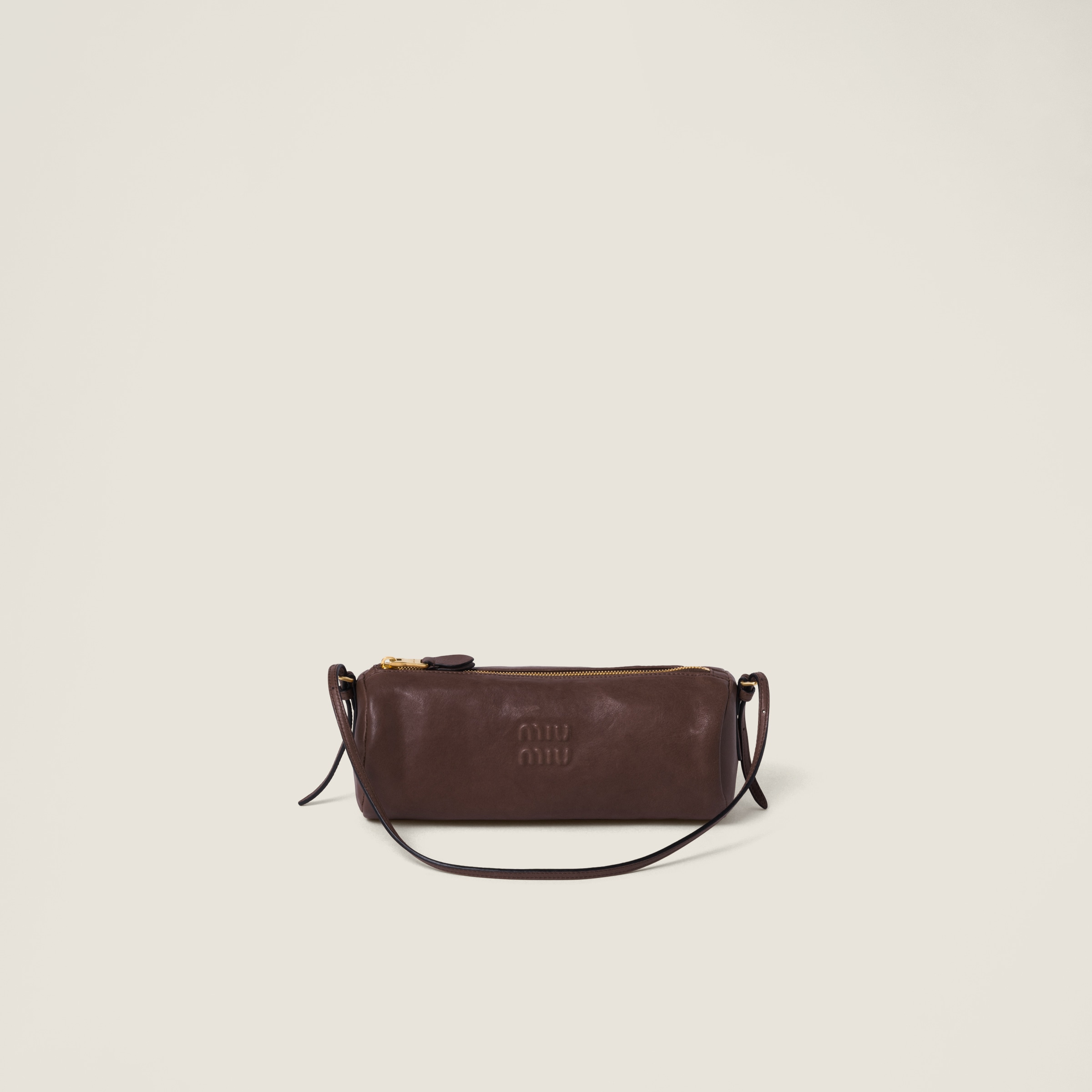 Briarwood Nappa Leather Pouch | Miu Miu