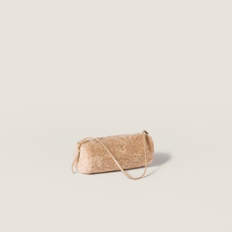 Shearling Pouch