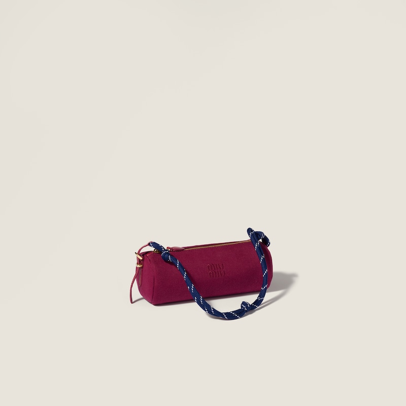 Gabardine pouch