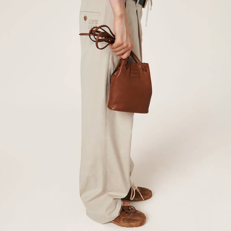 Mini Bag aus Nappa-Leder