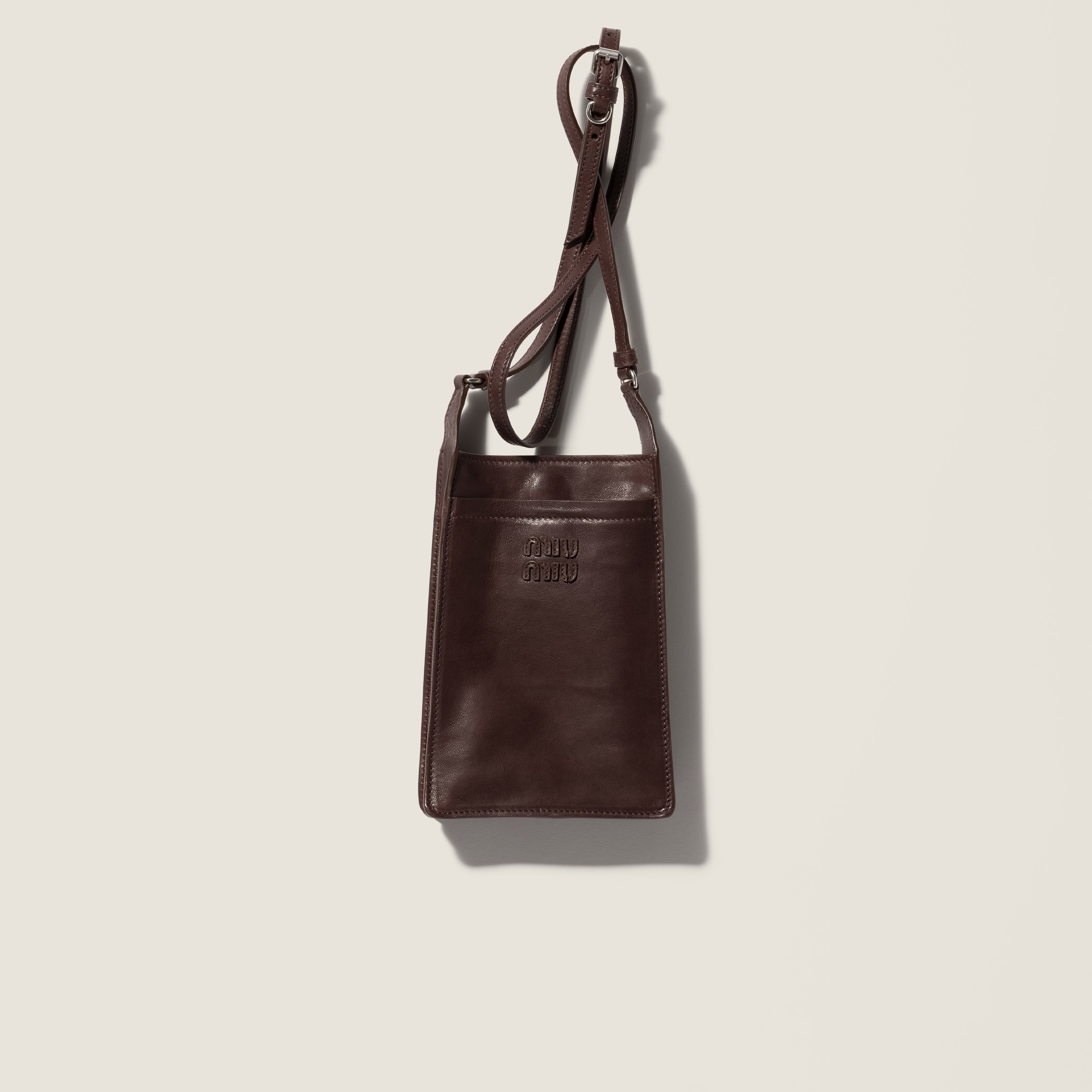 Nappa leather pouch
