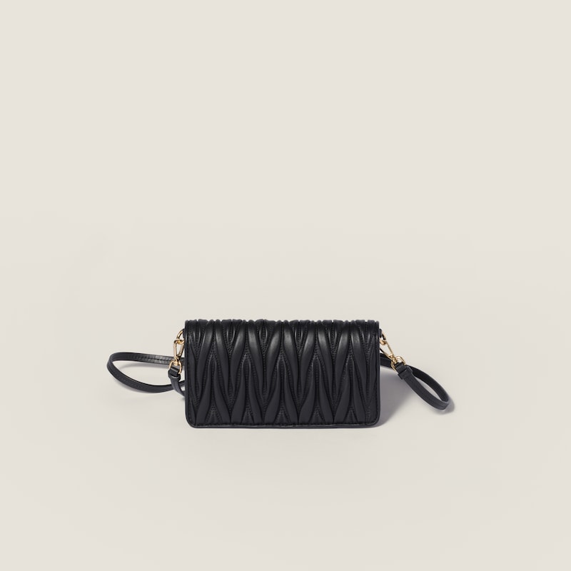 Pouch de napa matelassé