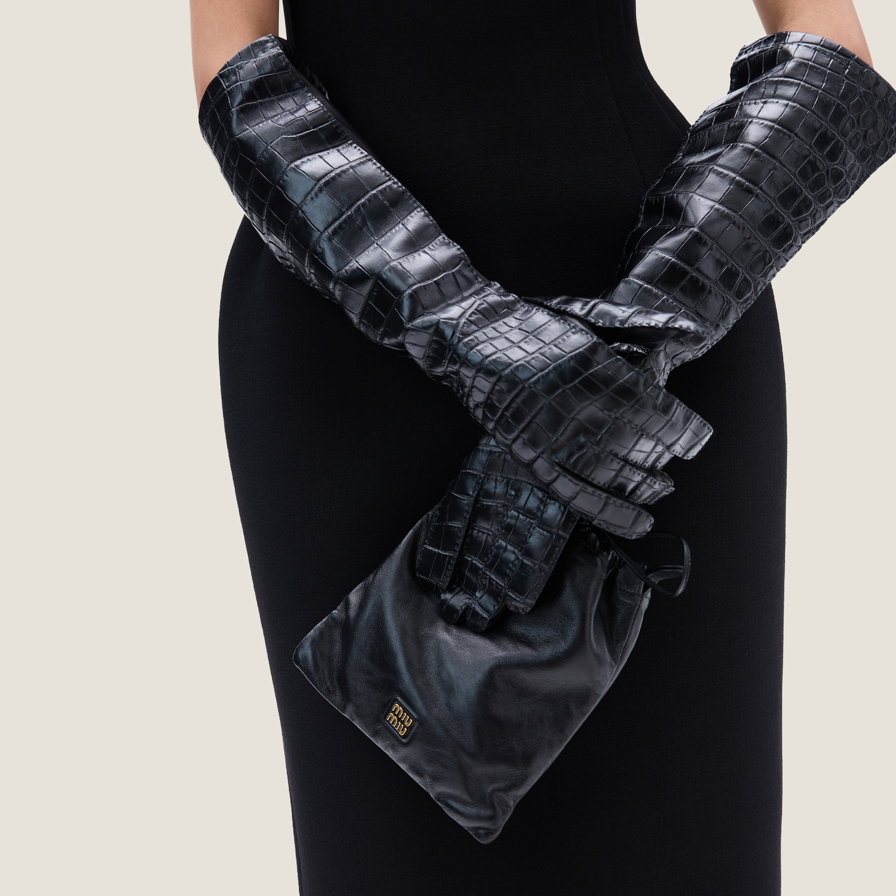 Gallery Bag - Nappa Leather - Midnight Monstera