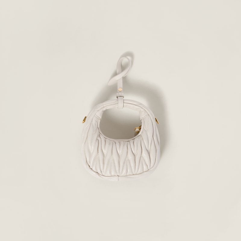 Wander Matelassé软羊革超迷你Hobo手袋