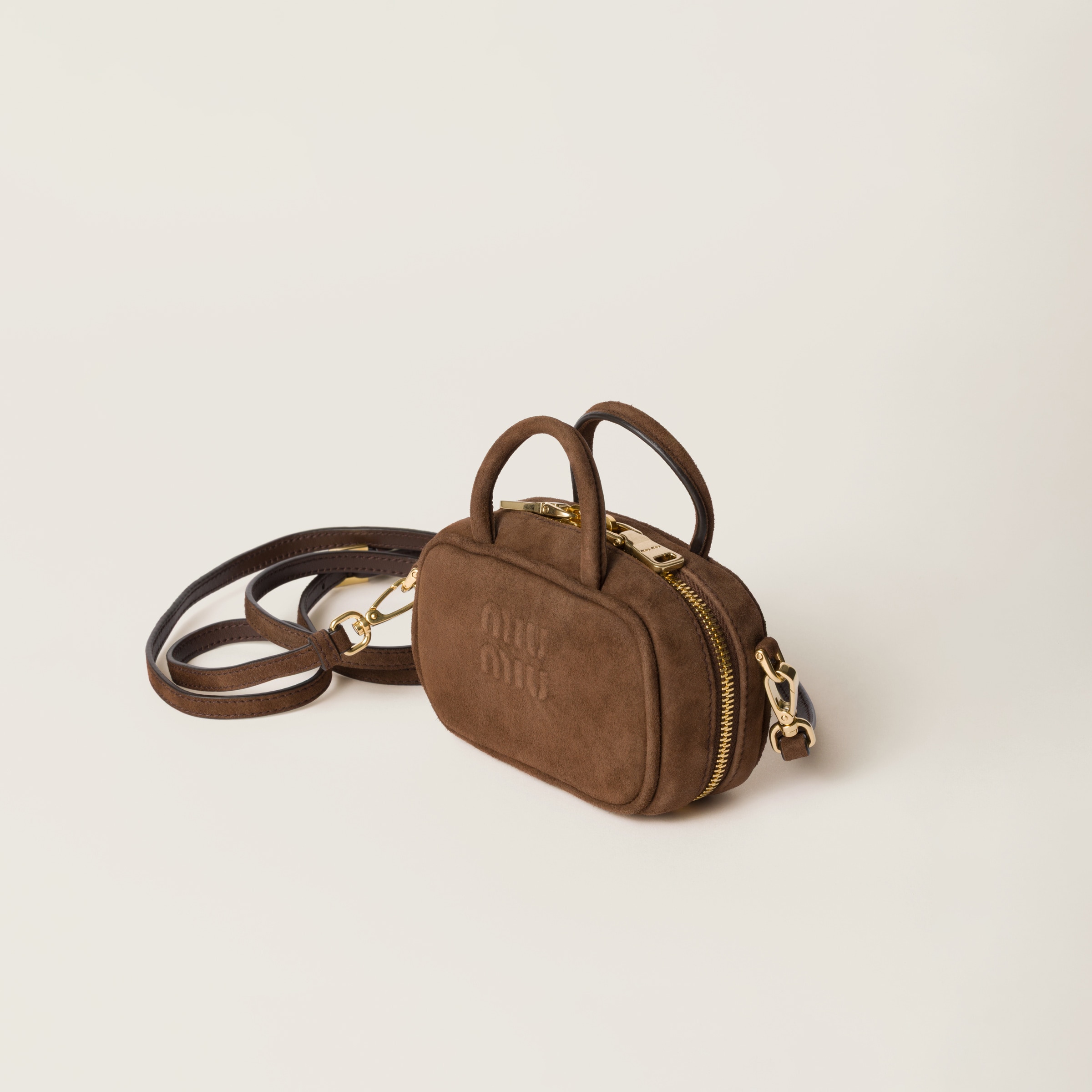 Miu Miu Beau Suede Micro-bag
