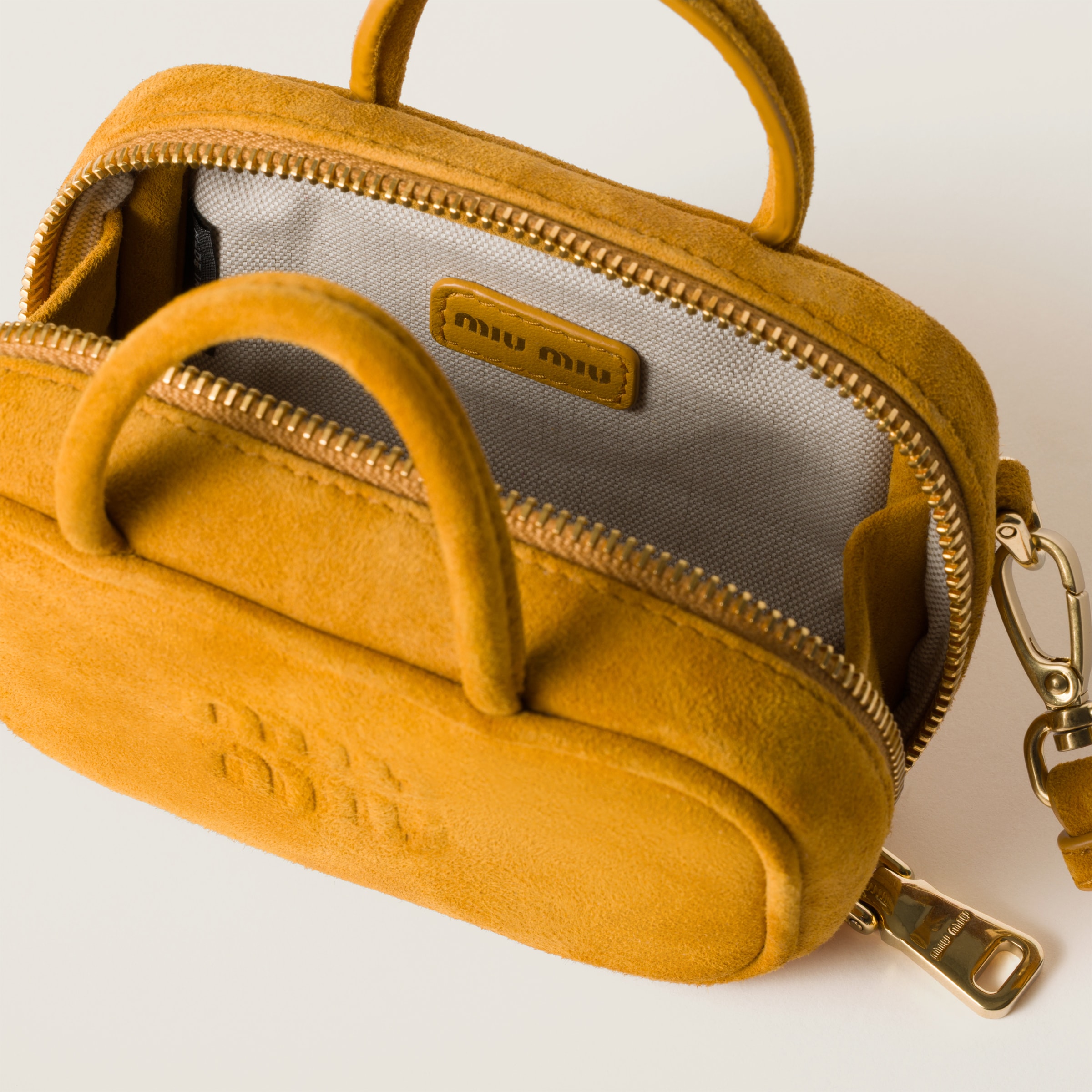 Miu Miu Beau Suede Micro-bag