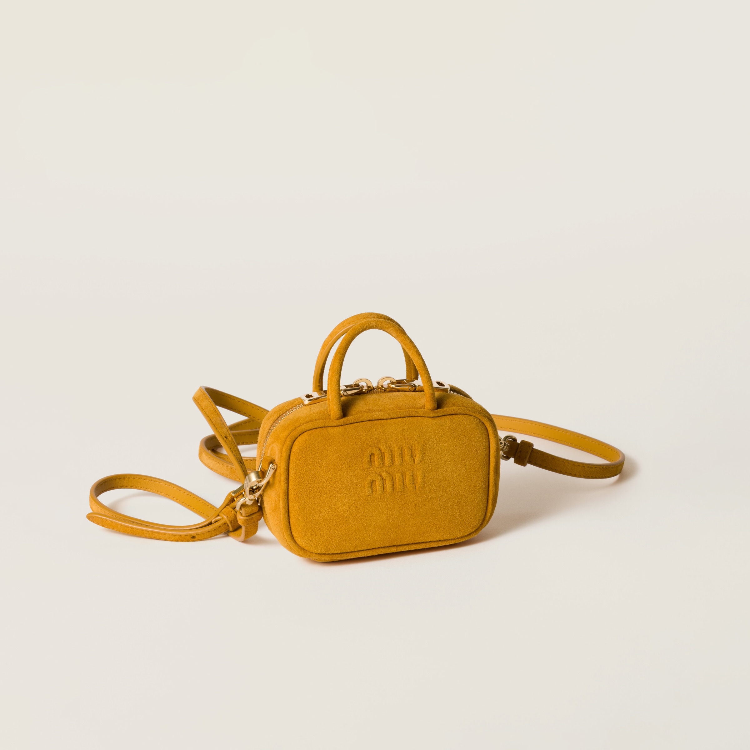 Miu Miu Beau Suede Micro-bag