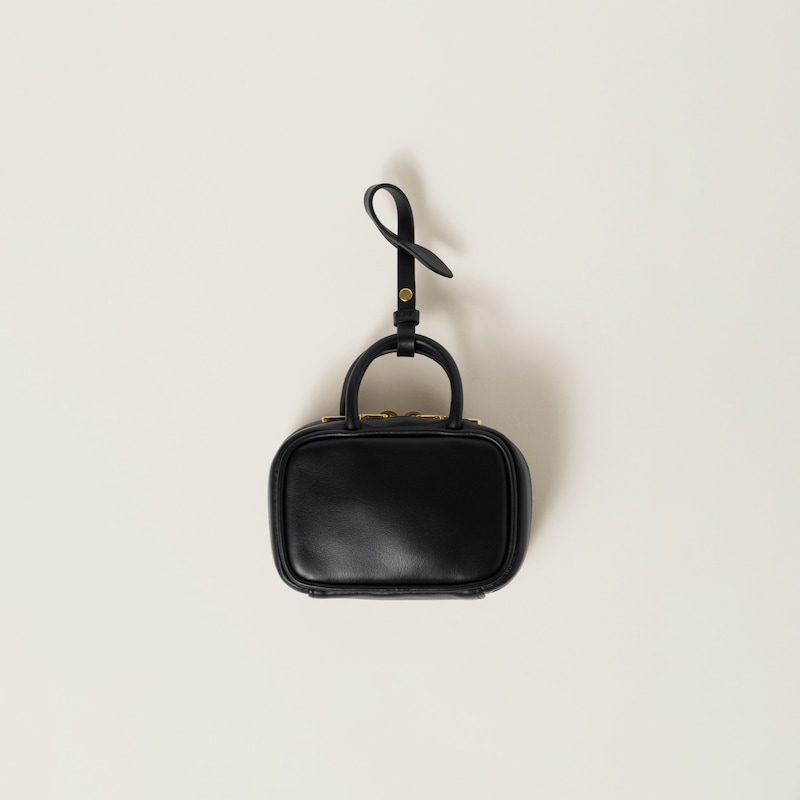 Beau leather micro bag