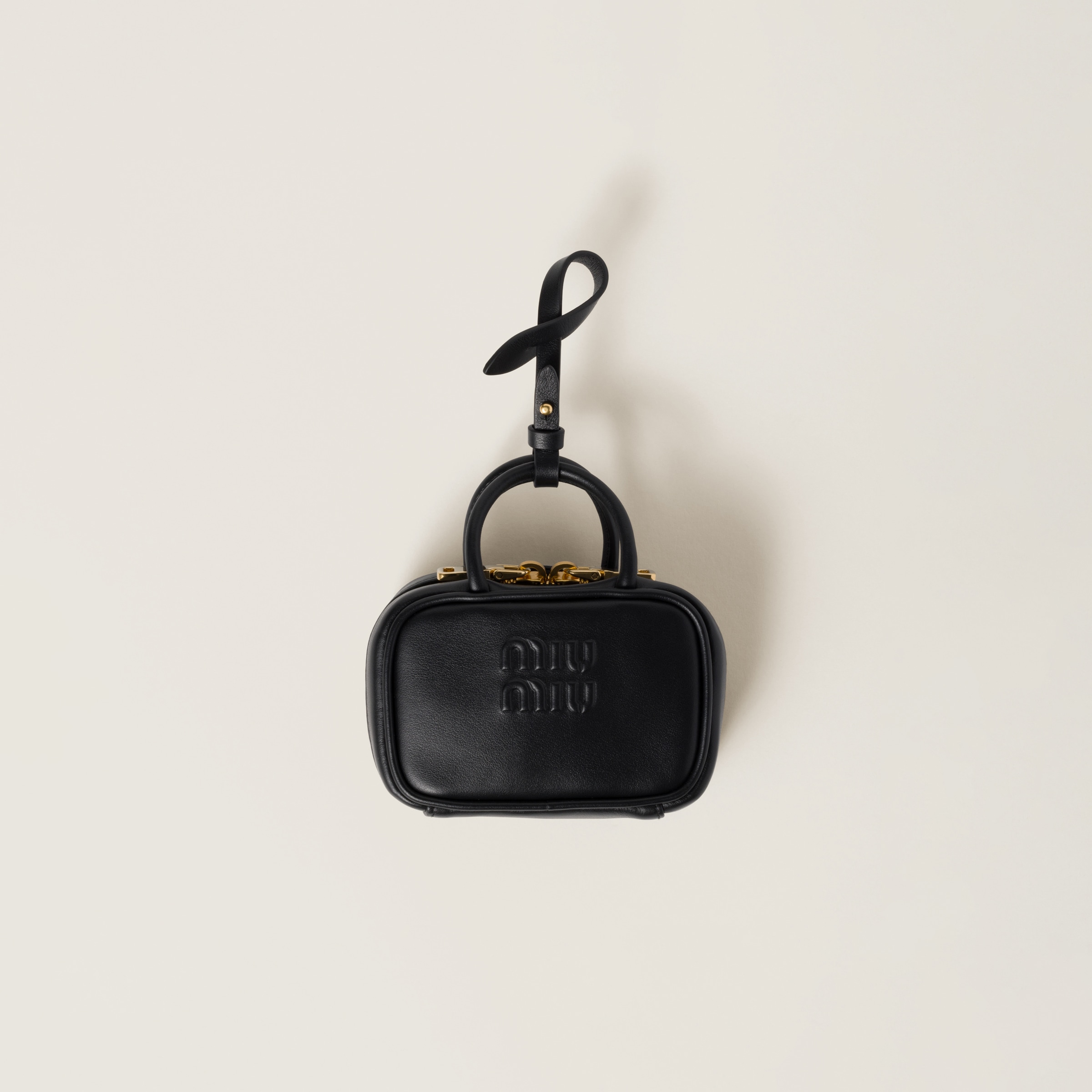 miu ミュウミュウ ハンドバッグ ショルダーバッグ 2WAY ブラック