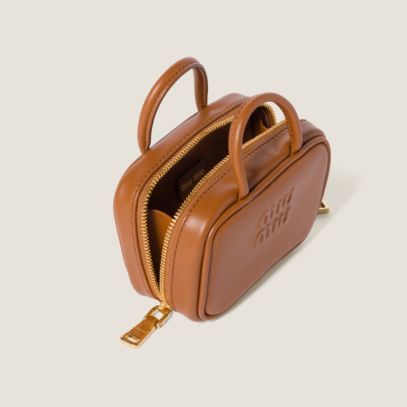 Beau leather micro-bag